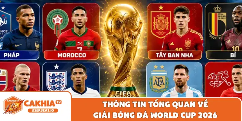 Thông tin tổng quan về giải bóng đá World Cup 2026